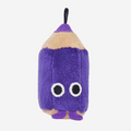 Bugaboo Friends Doodle Plush Bag Charms - Purple Doodle