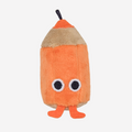 Bugaboo Friends Doodle Plush Bag Charms - Orange Doodle