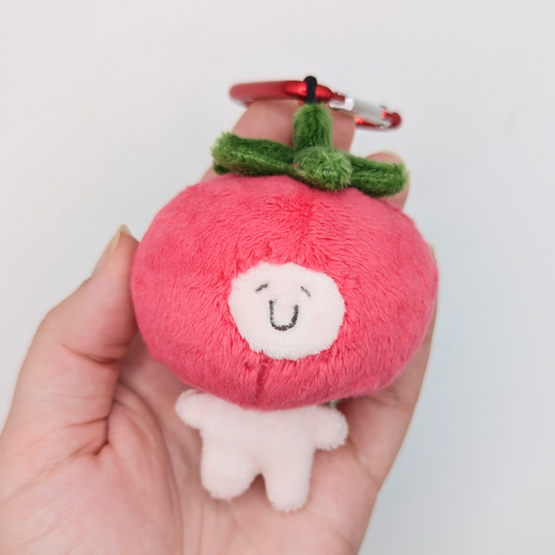 Bugaboo Friends Boofs Plush Bag Charms - Tomato Boof