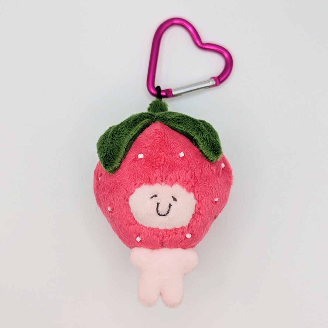 Bugaboo Friends Boofs Plush Bag Charms - Strawberry Boof