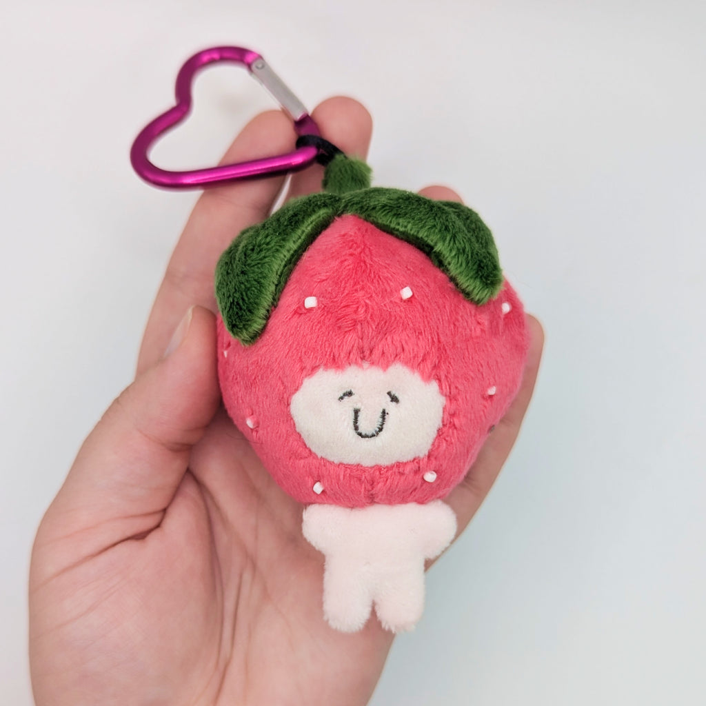 Bugaboo Friends Boofs Plush Bag Charms - Strawberry Boof