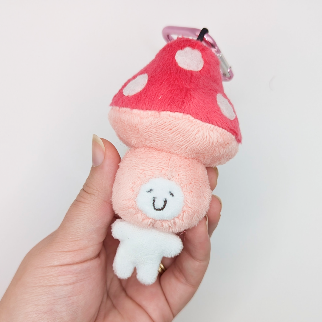 Bugaboo Friends Boofs Plush Bag Charms - Mushroom Boof