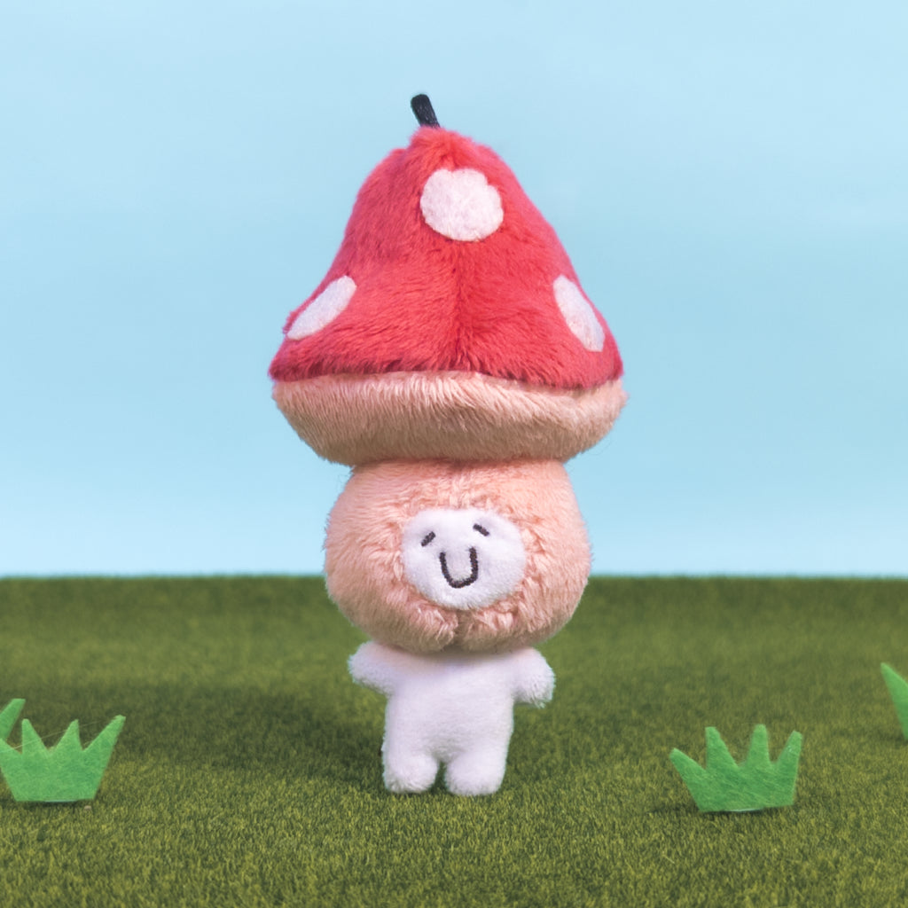 Bugaboo Friends Boofs Plush Bag Charms - Mushroom Boof
