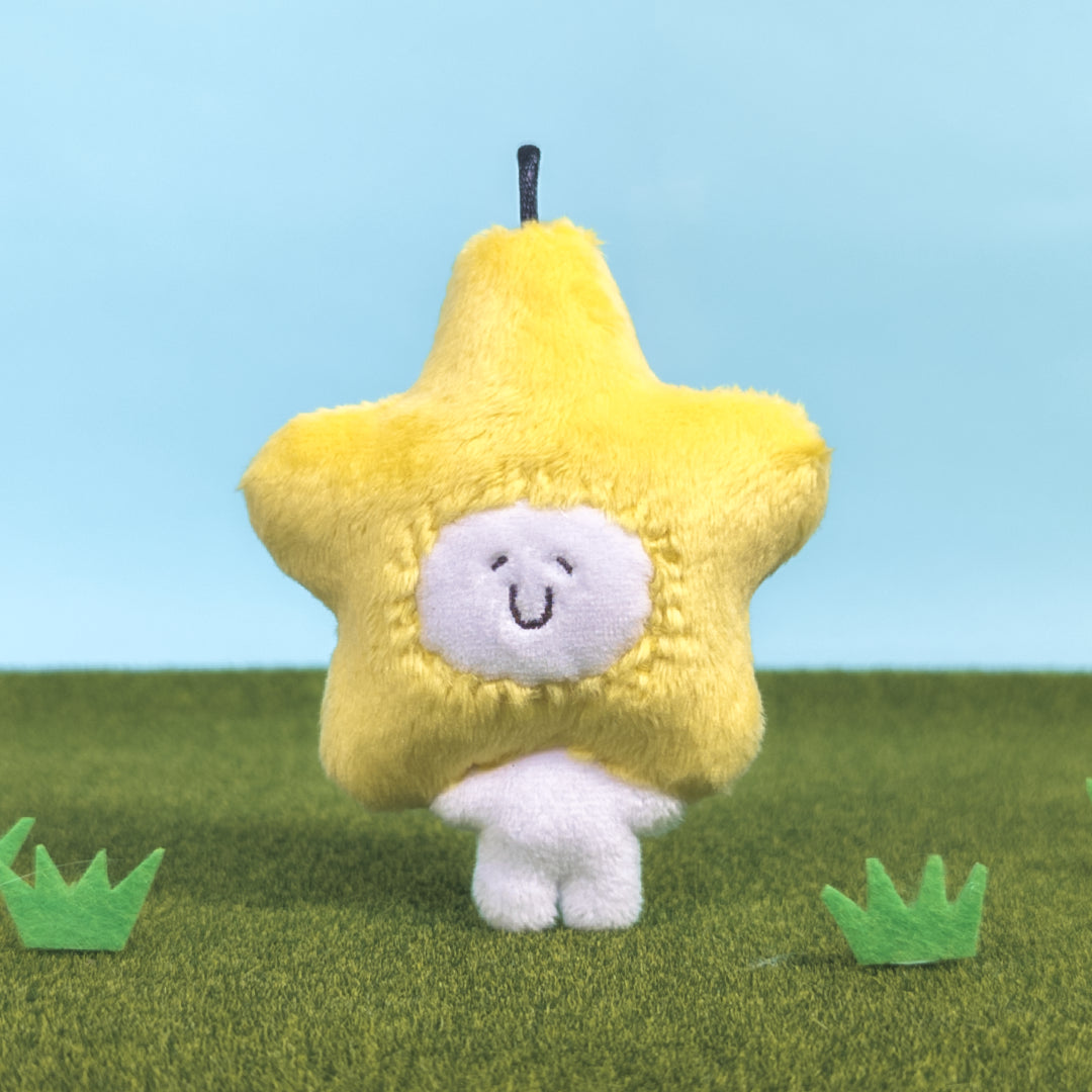 Bugaboo Friends Boofs Plush Bag Charms - Star Boof