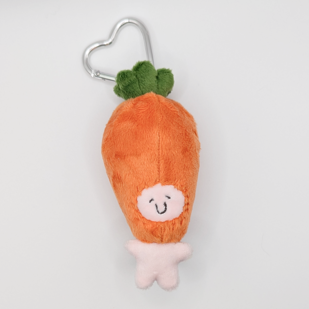 Bugaboo Friends Boofs Plush Bag Charms - Carrot Boof