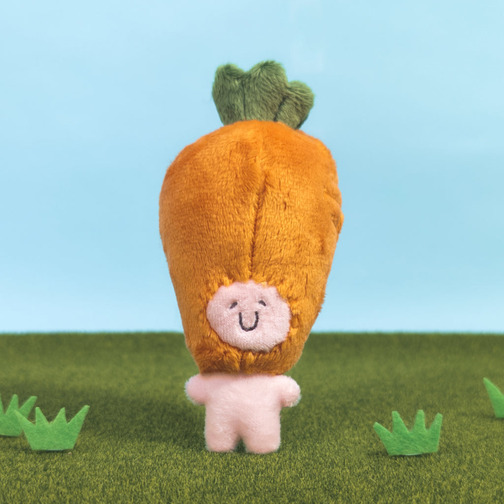 Bugaboo Friends Boofs Plush Bag Charms - Carrot Boof