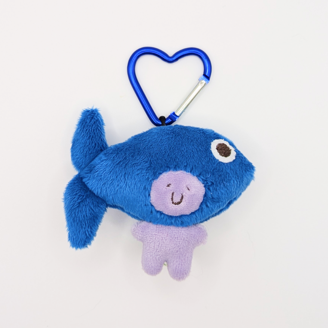 Bugaboo Friends Boofs Plush Bag Charms - Fish Boof