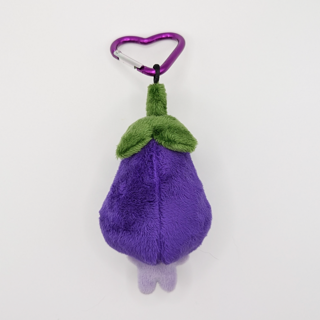 Bugaboo Friends Boofs Plush Bag Charms - Eggplant Boof