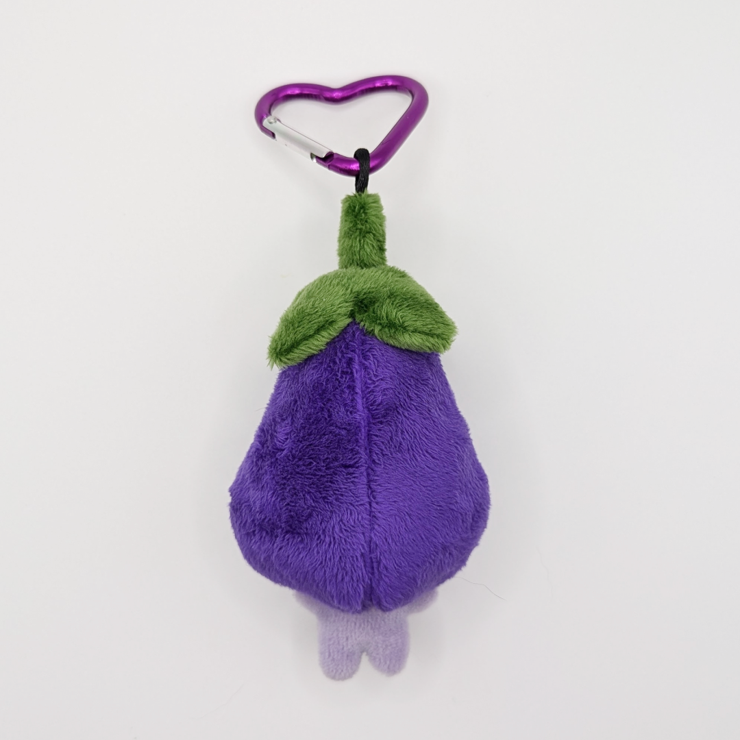 Bugaboo Friends Boofs Plush Bag Charms - Eggplant Boof