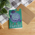BIG Thanks Pigeon Greeting Card