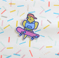 Skater Bird Vinyl Sticker