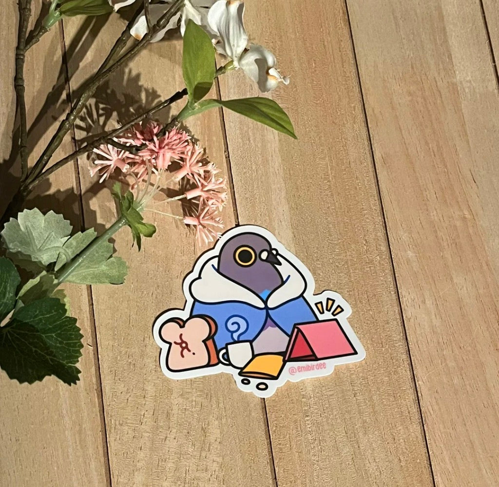 Chillin’ Vinyl Sticker