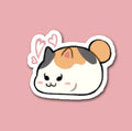 Fat Cat Vinyl Sticker