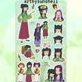 herbal poison Sticker Sheet