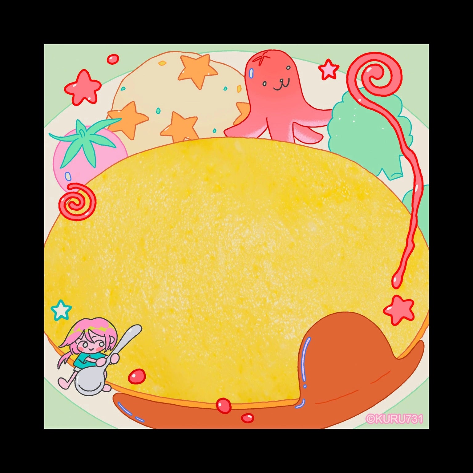 Omurice Memo Pad