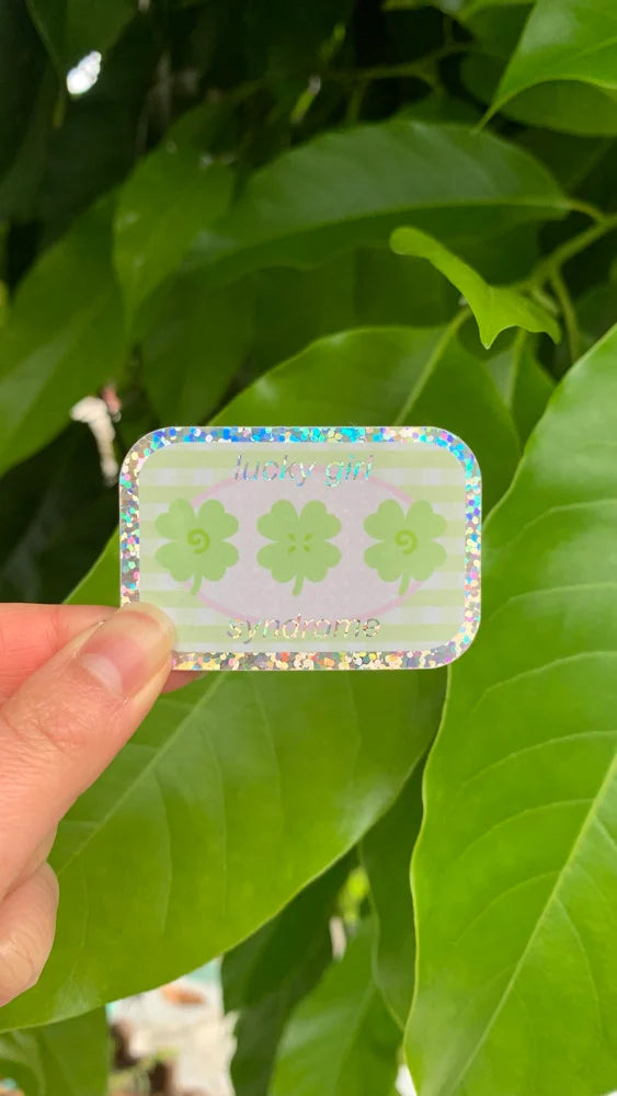 Lucky Girl Syndrome Sticker