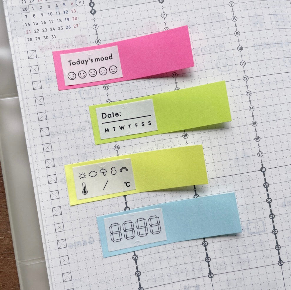 Stamp Marche Sticker Roll - Today’s Mood