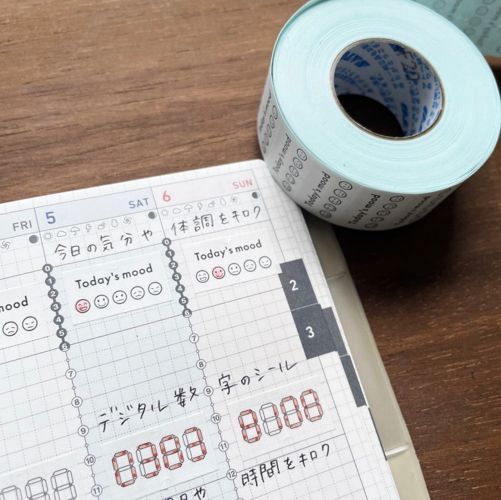 Stamp Marche Sticker Roll - Today’s Mood