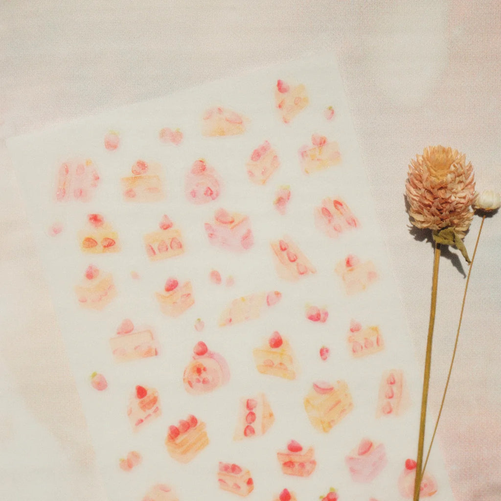 Cakes Washi Sticker Sheet - 2 Sheets