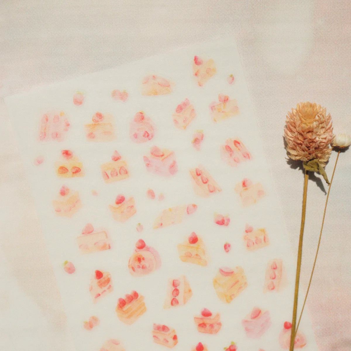 Cakes Washi Sticker Sheet - 2 Sheets