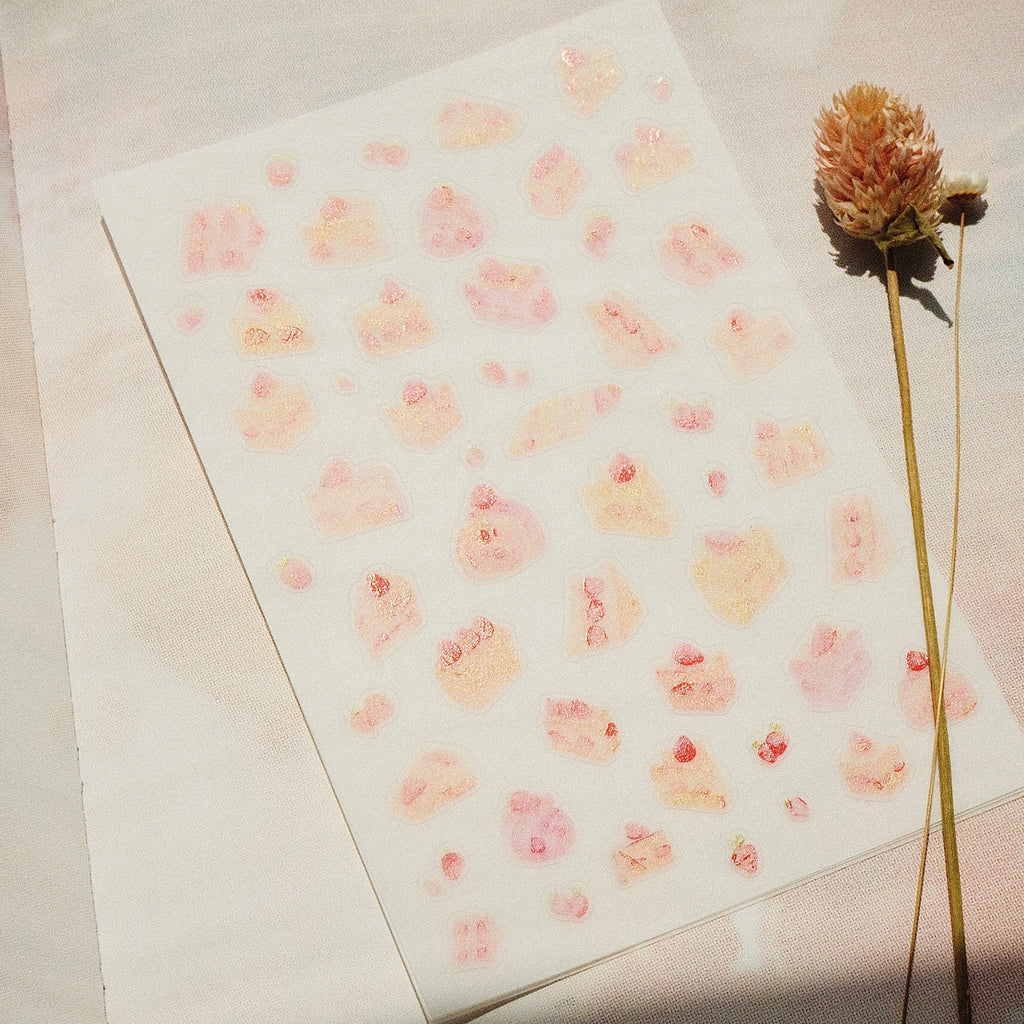 Cakes Washi Sticker Sheet - 2 Sheets