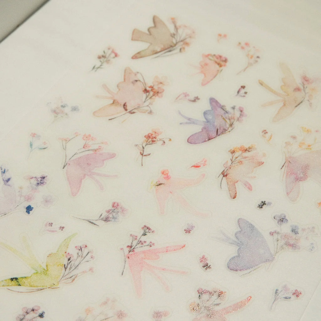 Bouquets Washi Sticker Sheet - 2 Sheets