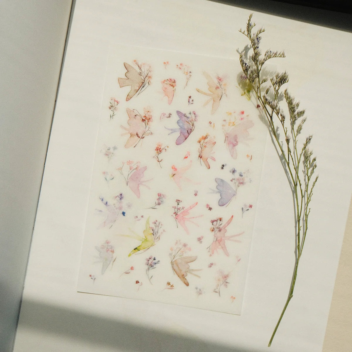 Bouquets Washi Sticker Sheet - 2 Sheets