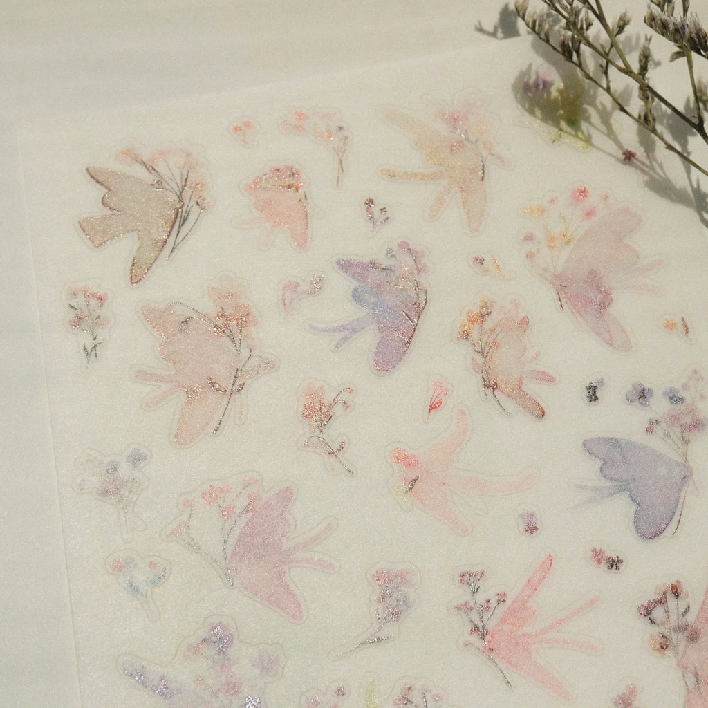 Bouquets Washi Sticker Sheet - 2 Sheets