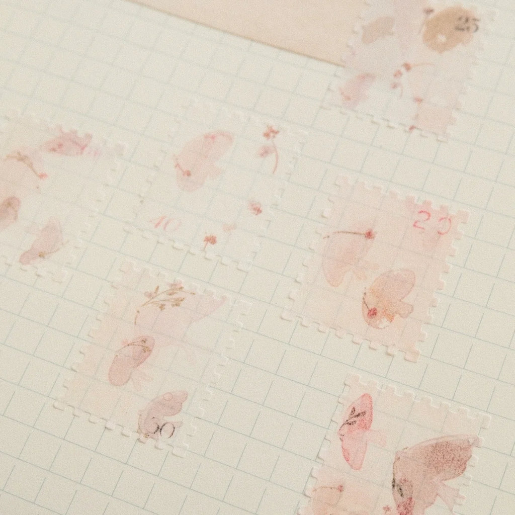 Sticker Flakes - Stamp Birds