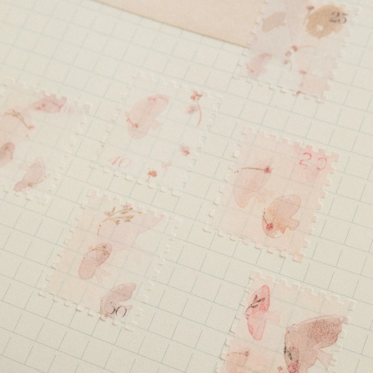 Sticker Flakes - Stamp Birds