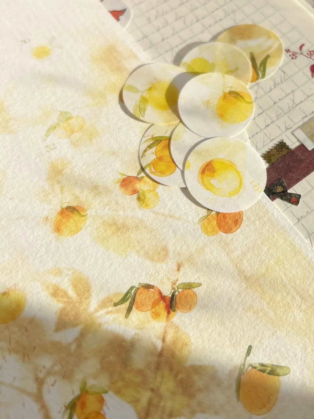 Sticker Flakes - Mikan