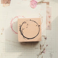 Wooden Stamp - Circle Frame