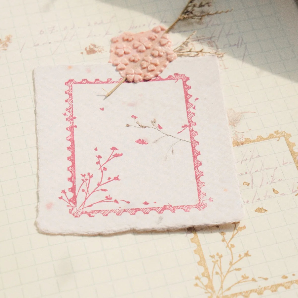 Wooden Stamp - Frame