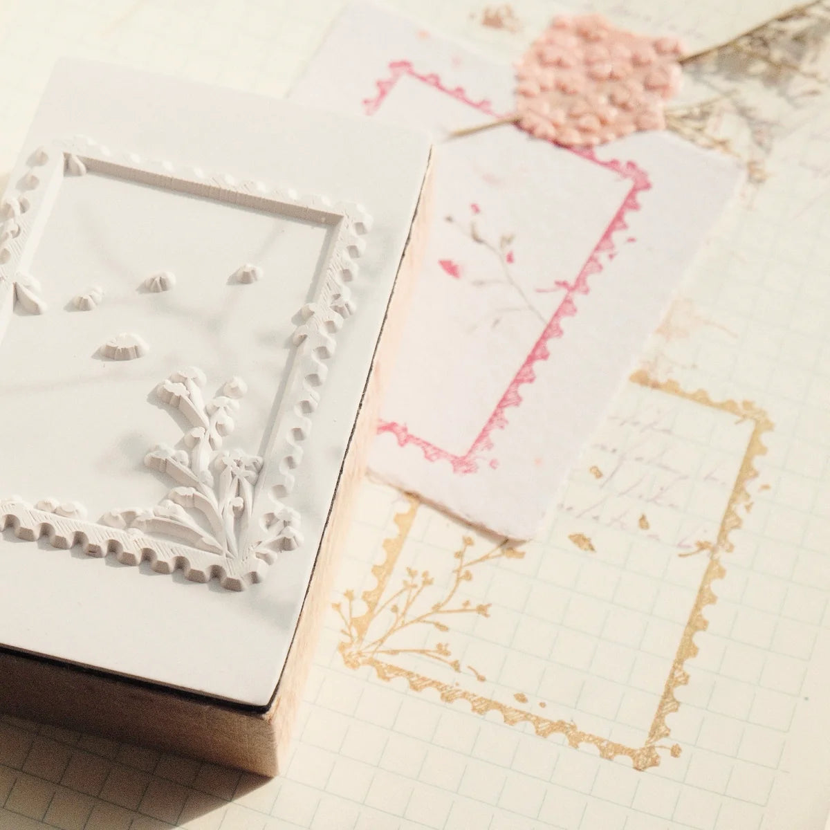 Wooden Stamp - Frame