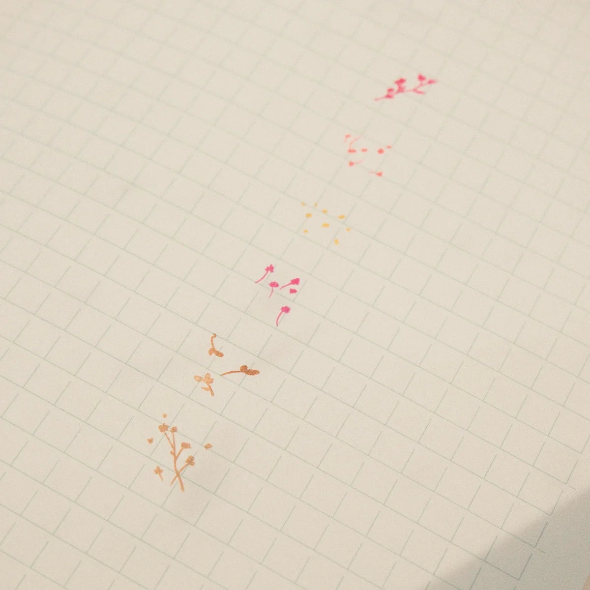6 in 1 Button Stamp - Flowers