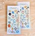 Milk Lover - Clear Glossy Sticker Sheet
