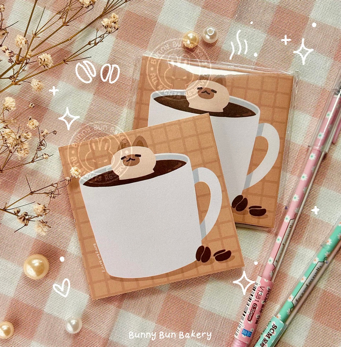 Silly Kitty Cats Sticky Notes