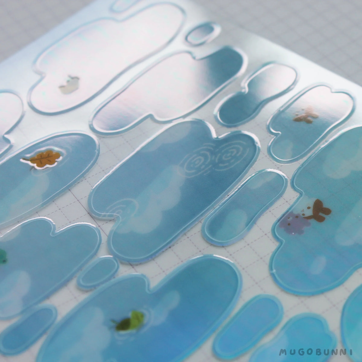 Glimmery Puddles Sticker Sheet