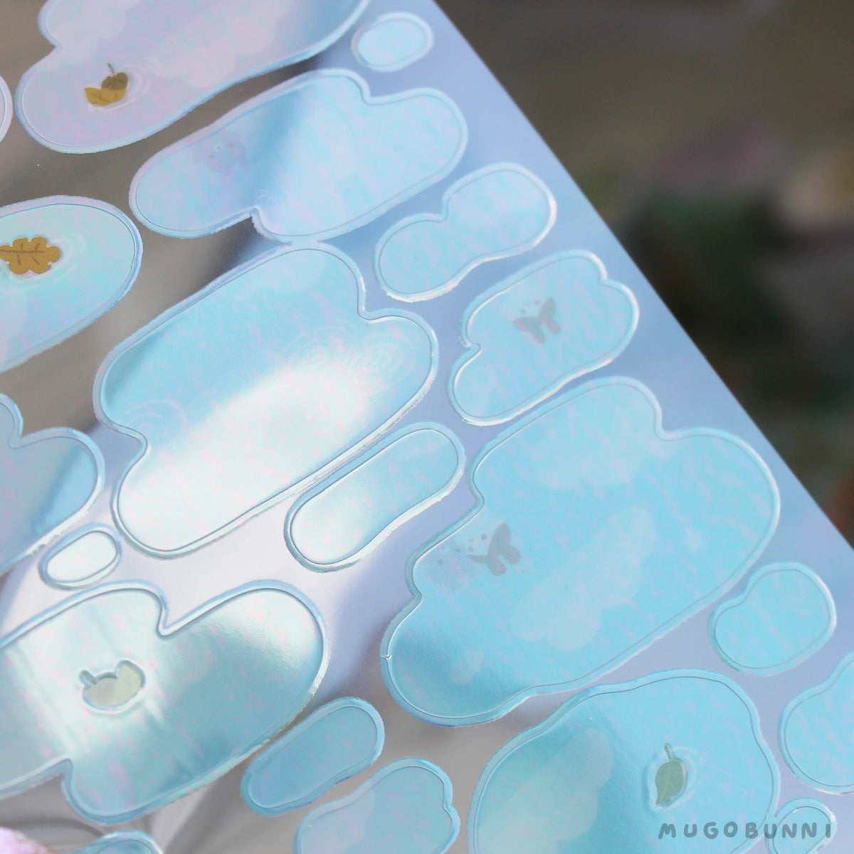 Glimmery Puddles Sticker Sheet