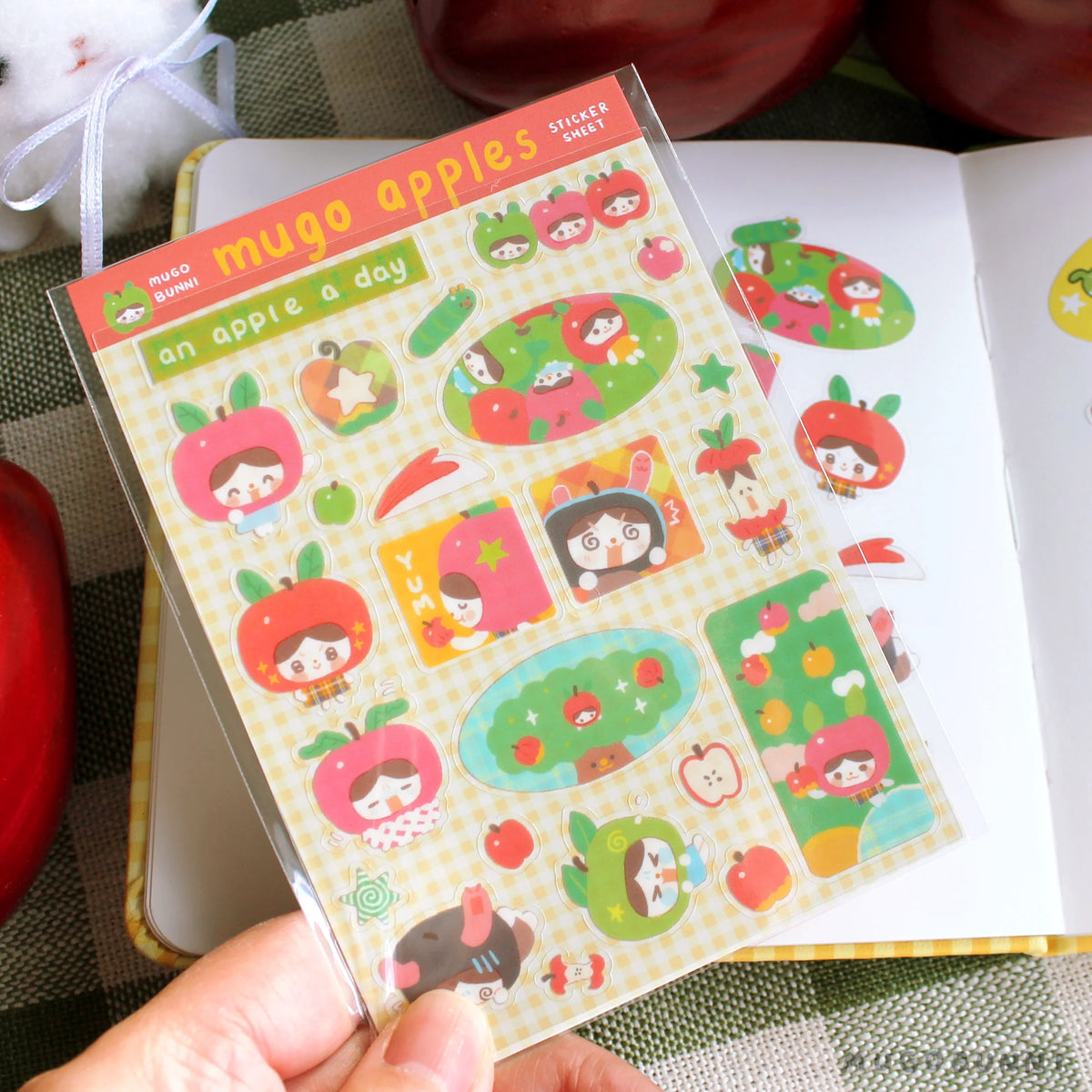 Mugo Apples Sticker Sheet