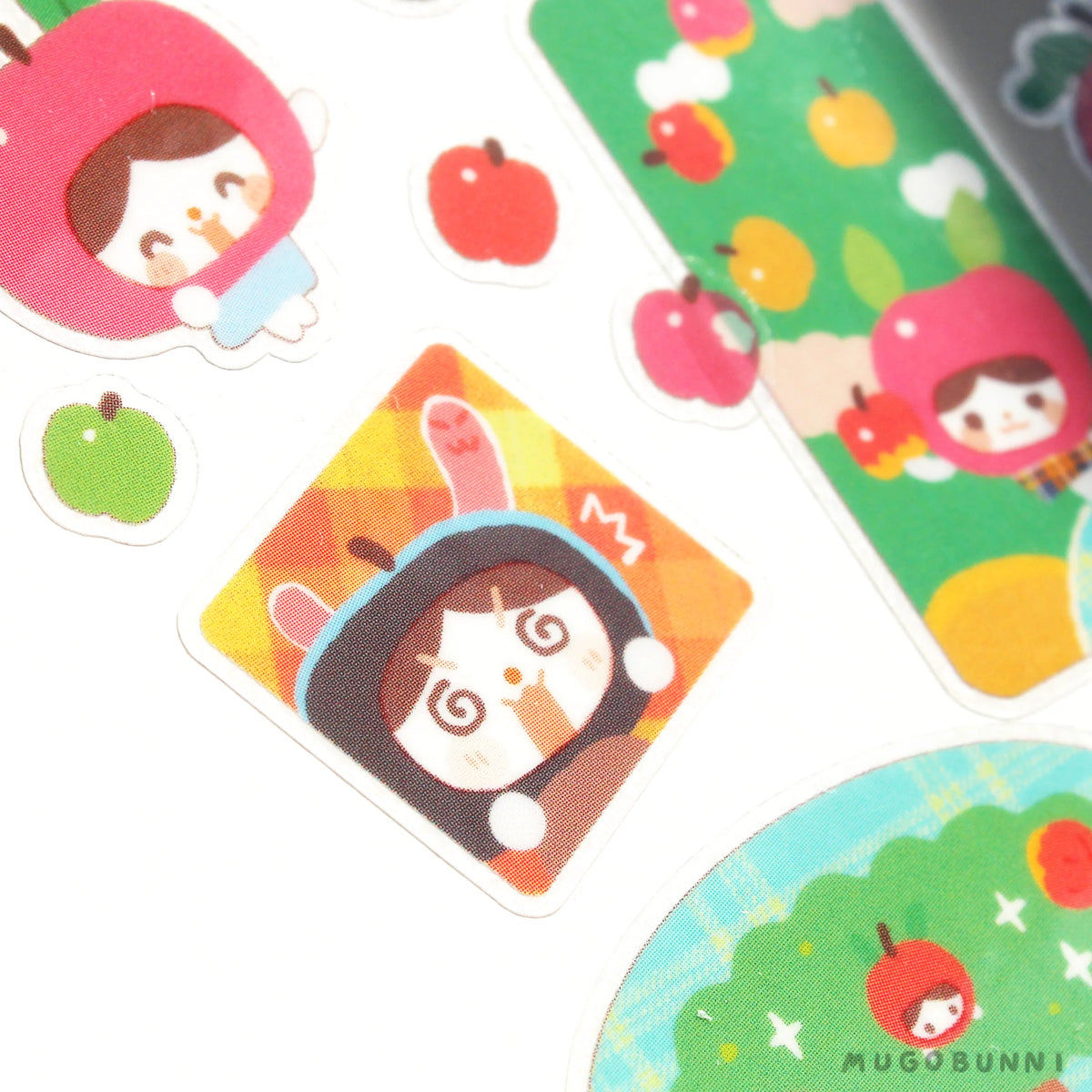 Mugo Apples Sticker Sheet
