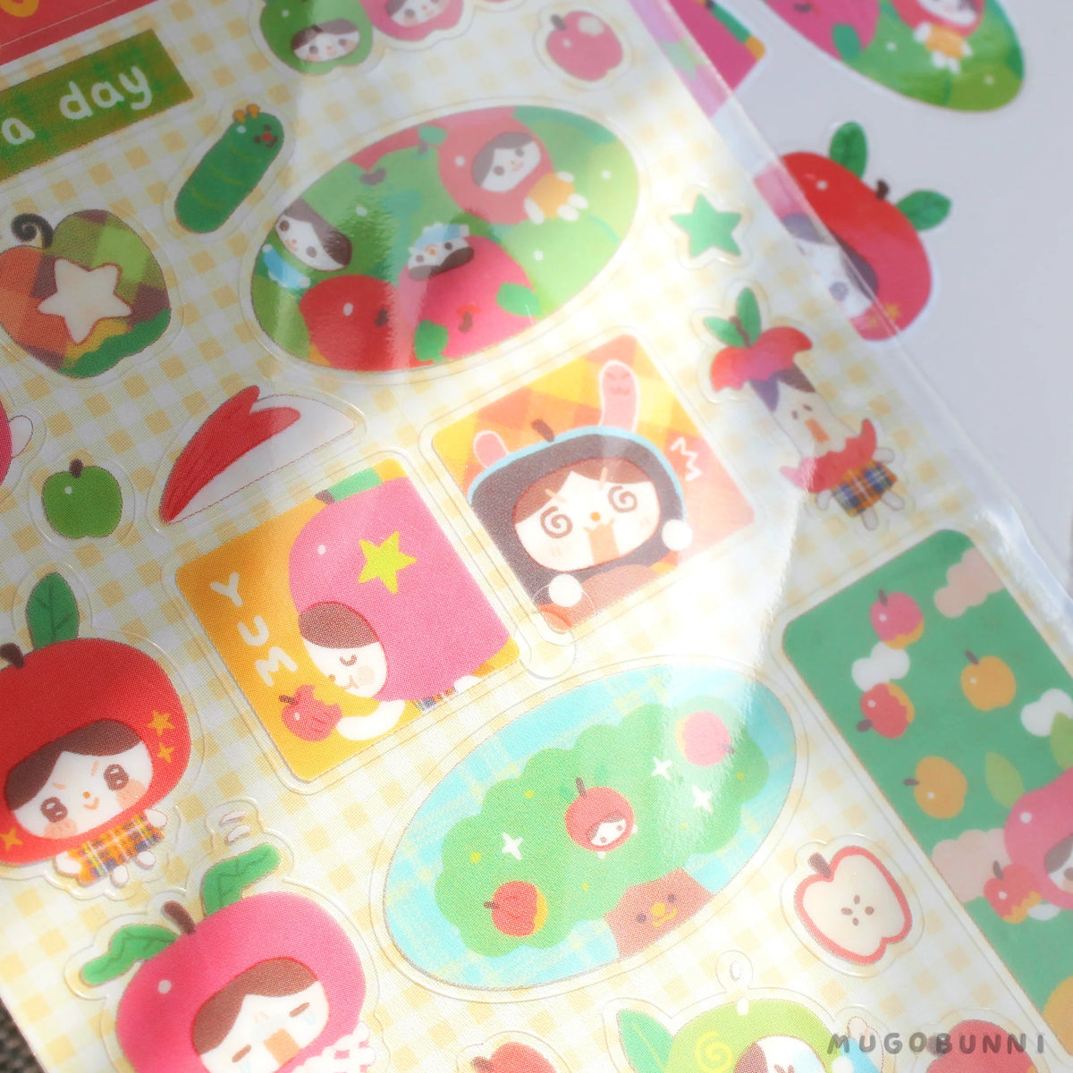 Mugo Apples Sticker Sheet