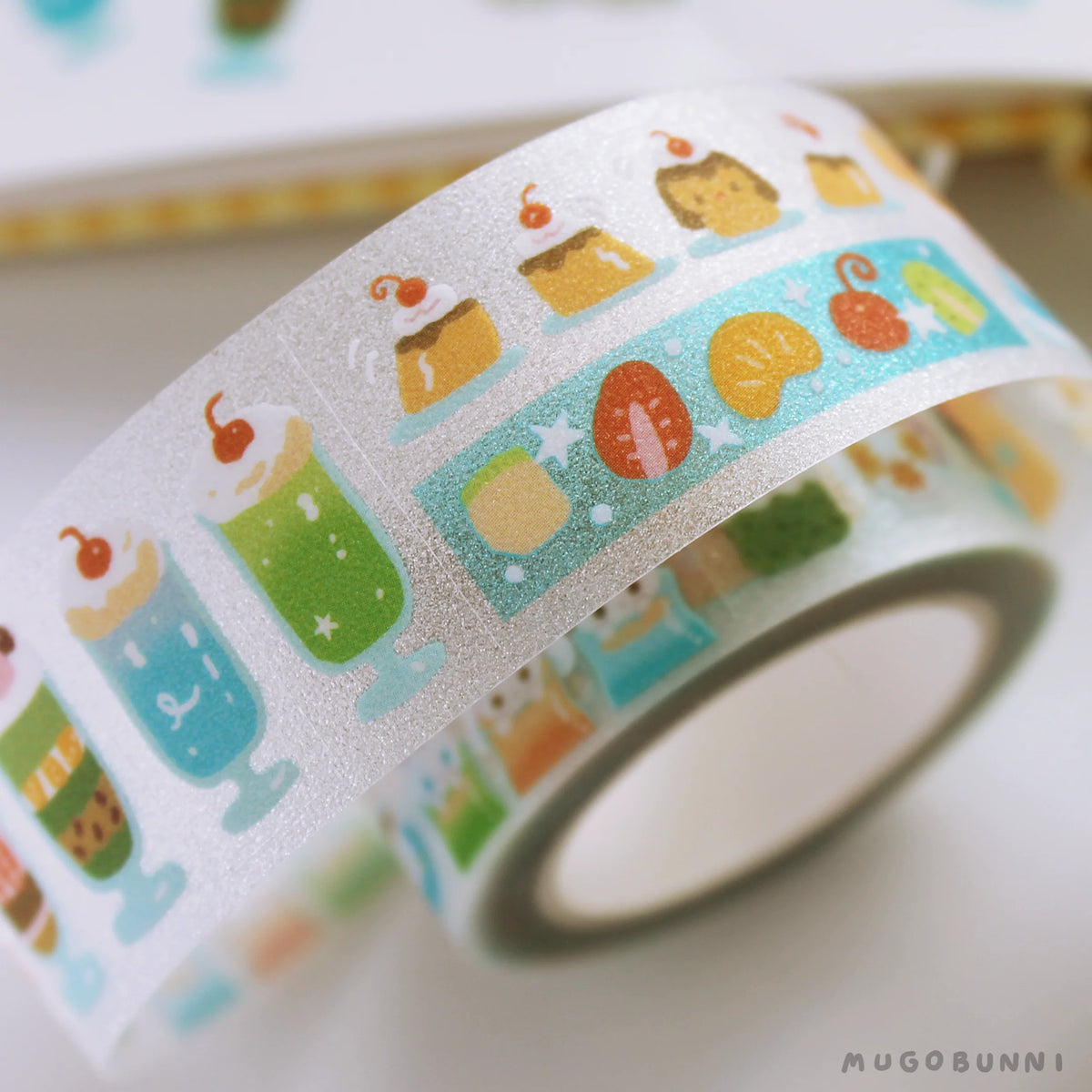 Showa Dessert Glitter Sticker Tape