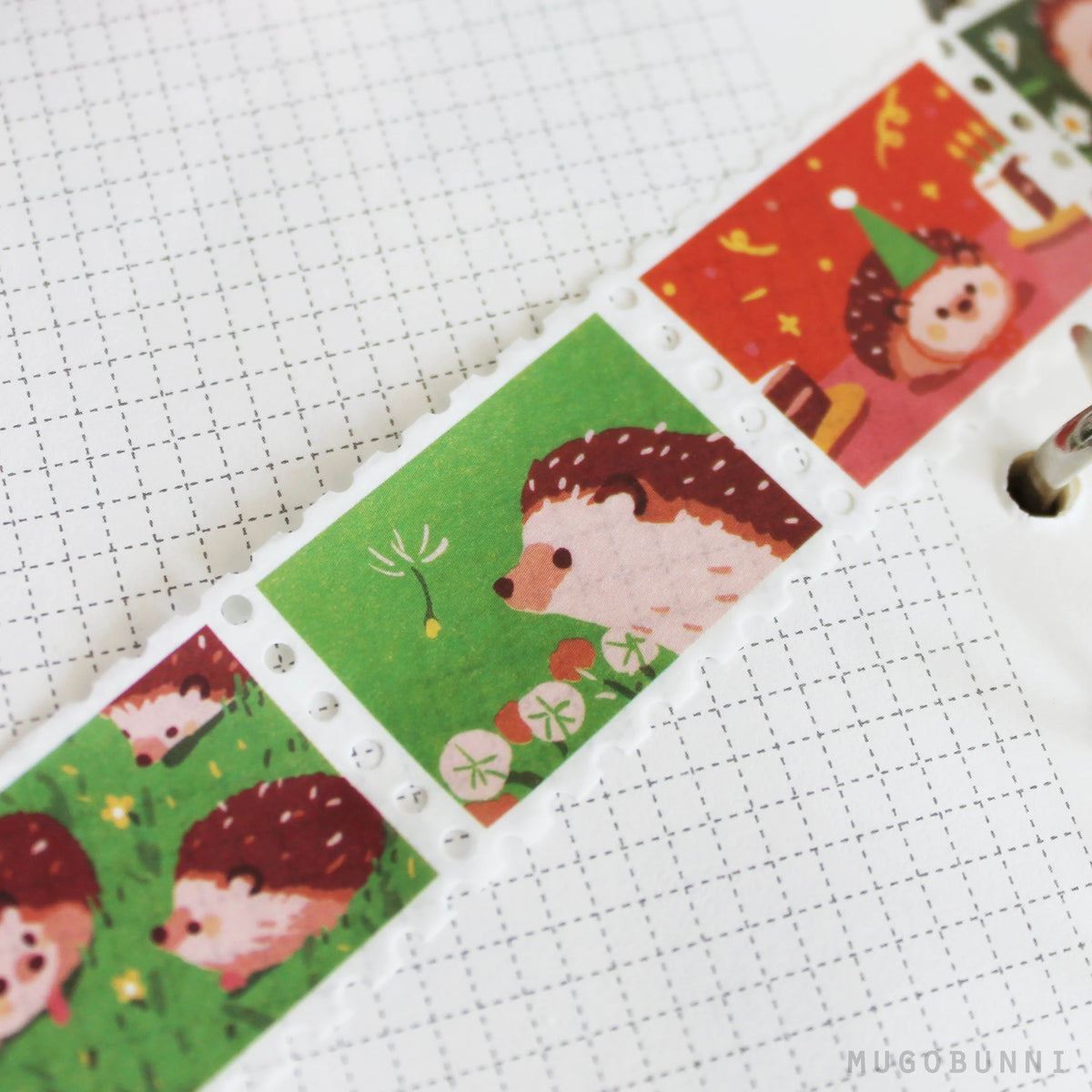 Hedgehog Stamp Washi Tape