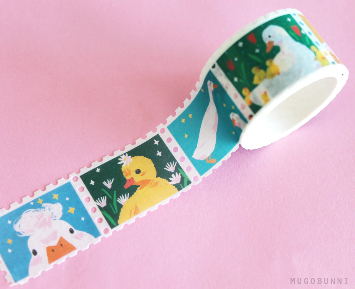Duck Goose Stamp Washi Tape
