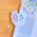 Hoodie Club Vinyl Sticker