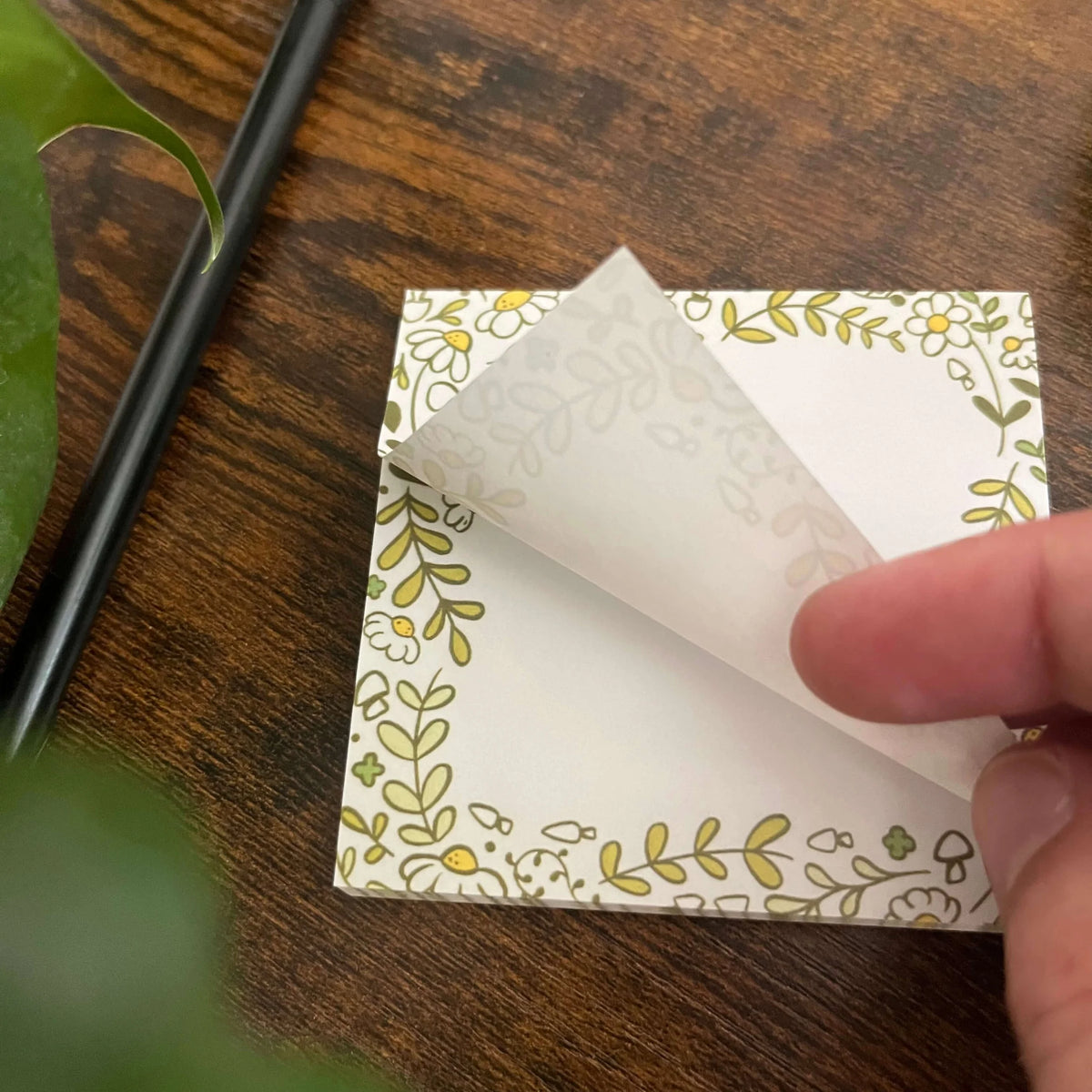 Leafy Sticky Notes