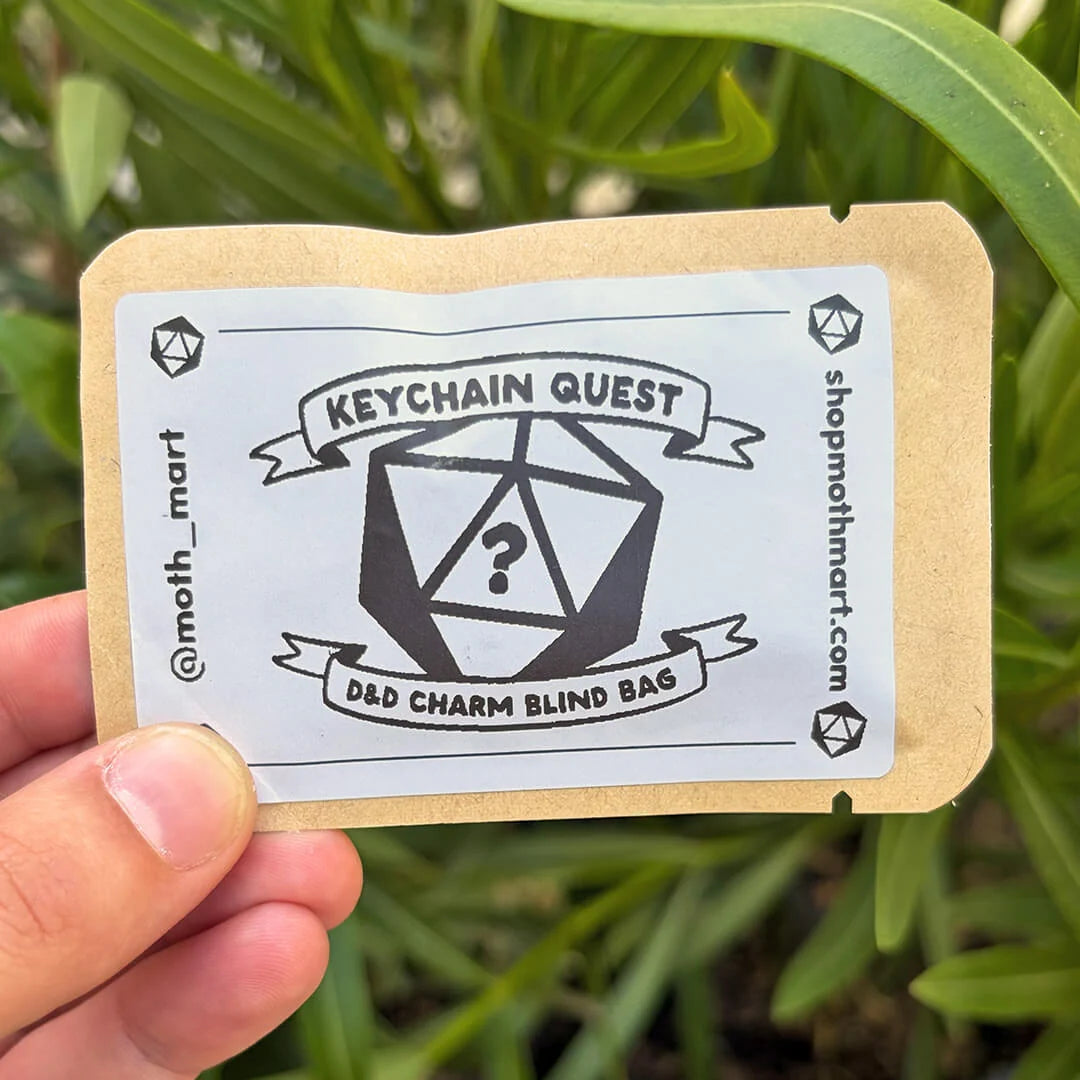 Mystery D&D Acrylic Keychain Charm