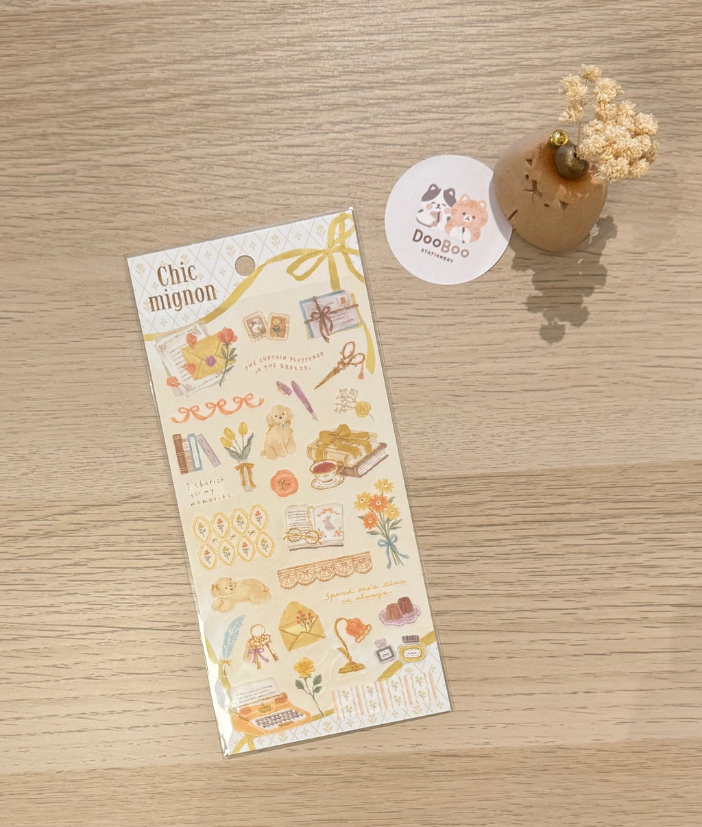 MindWave Chic Mignon Sticker Sheet - Stationery