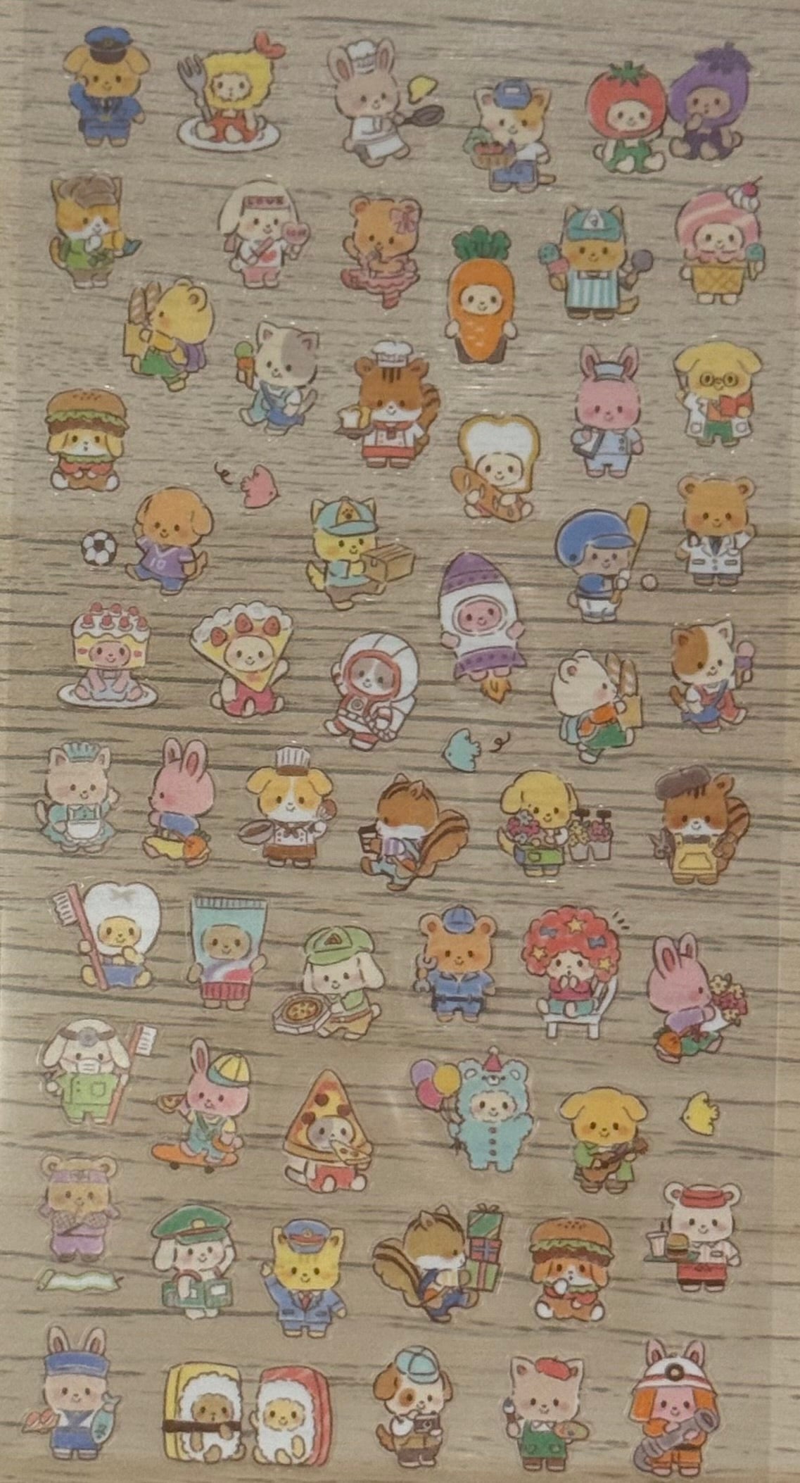 MindWave Manekko Babies Sticker Sheet